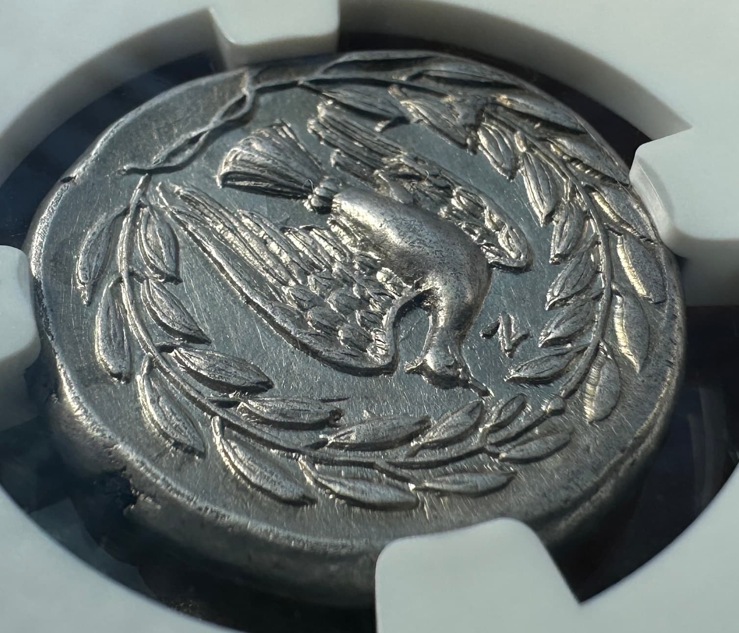 【AU★ 5/5 4/5 FineStyle】紀元前400年〜323年 古代ギリシア シキオン スターテル銀貨